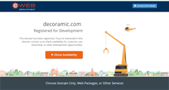 Desktop Screenshot of decoramic.com