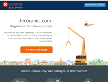 Tablet Screenshot of decoramic.com